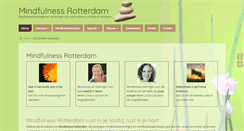 Desktop Screenshot of mindfulness-rotterdam.nl